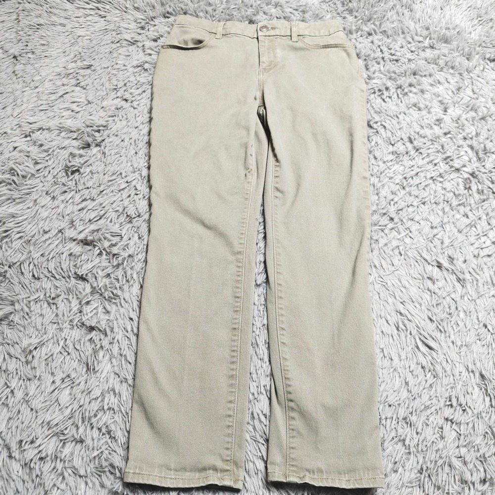 Chicos Jeans Womens US 2 Chicos 00 Perfect Stretch Girlfriend Slim Ankle Green